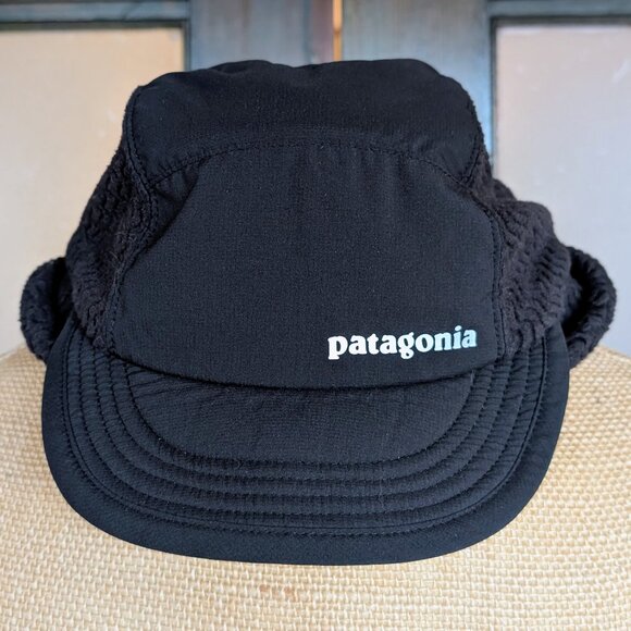 PATAGONIA | Winter Duckbill Running Cap | Black | One-Size - Picture 3 of 6